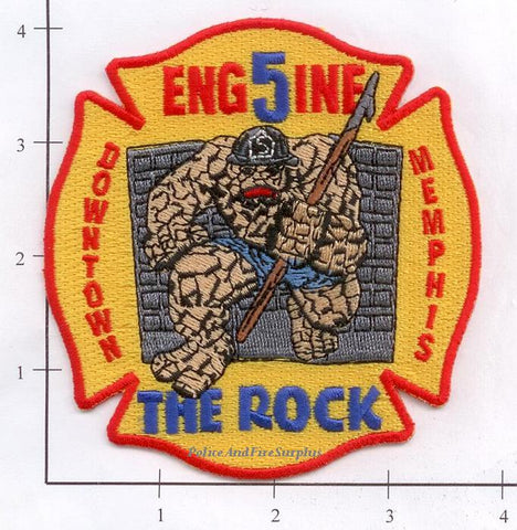 Tennessee - Memphis Engine  5 Fire Dept Patch