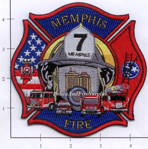 Tennessee - Memphis Engine  7 Fire Dept Patch
