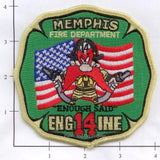 Tennessee - Memphis Engine 14 Fire Dept Patch