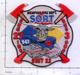 Tennessee - Memphis Engine 27 Rescue 3 Unit 22 Special Operations Fire Dept Patch v2