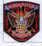 Tennessee - Memphis Engine 34 Battalion 8 Unit 8 Fire Dept Patch