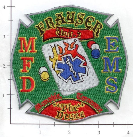 Tennessee - Memphis EMS Unit 2 Fire Dept Patch