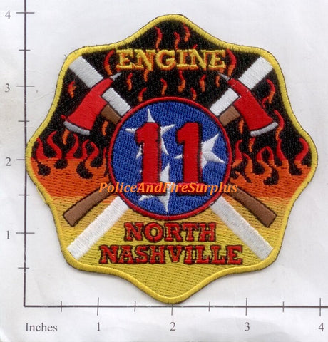 Tennessee - Nashville Engine 11 Fire Dept Patch