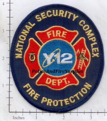 Tennessee - Y-12 National Security Complex Fire Protection Patch