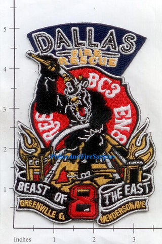 Texas - Dallas Station  8 Fire Dept Patch v1