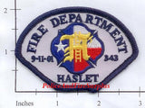 Texas - Haslet Fire Dept Patch