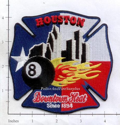 Texas - Houston Station   8 Fire Dept Patch v1