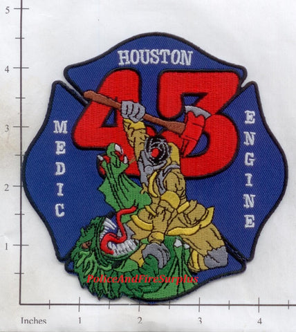 Texas - Houston Station  43 Fire Dept Patch v2