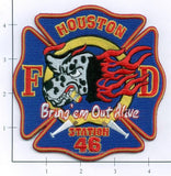 Texas - Houston Station  46 Fire Dept Patch v1
