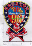 Texas - Houston Station  96 Fire Dept Patch v1