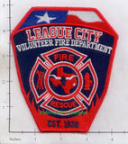 Texas - League City Volunteer Fire Dept Patch