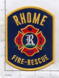 Texas - Rhome Fire Rescue Patch
