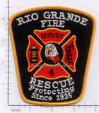 Texas - Rio Grande District 4 Fire Rescue Patch