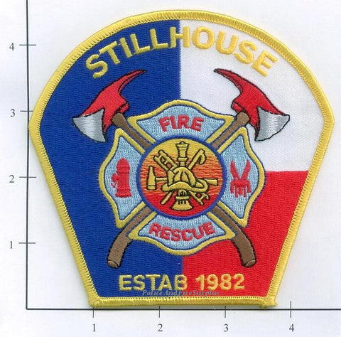 Texas - Stillhouse Fire Rescue Patch