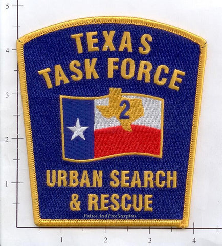 Texas - Texas Task Force 2 Urban Search & Rescue Fire Patch