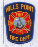 Texas - Wills Point Fire Rescue Patch