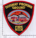 Utah - Dugway Proving Ground Fire Rescue Patch