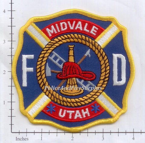 Utah - Midvale Fire Dept Patch