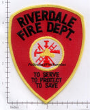 Utah - Riverdale Fire Dept Patch