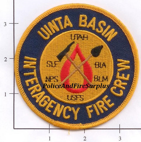 Utah - Uinta Basin USFS Interagency Fire Crew Patch