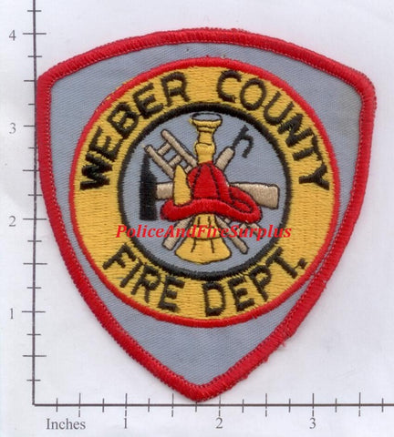 Utah - Weber County Fire Dept Patch