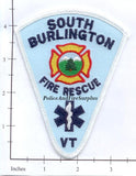 Vermont - South Burlington Fire Rescue Patch