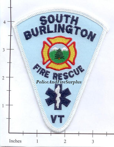Vermont - South Burlington Fire Rescue Patch