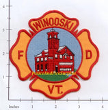 Vermont - Winooski Fire Dept Patch