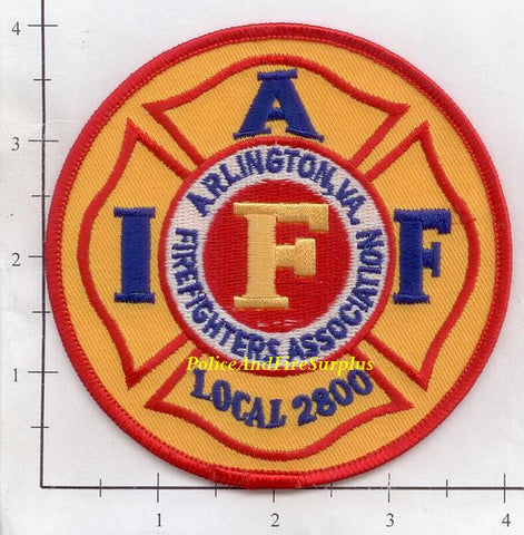 Virginia - Arlington FireFighters Association Fire Dept Patch