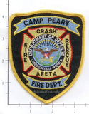 Virginia - Camp Peary Fire Dept Patch
