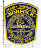 Virginia - Norfolk Emergency Communications Patch