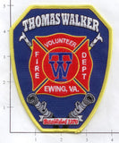 Virginia - Thomas Walker Fire Dept Patch