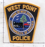 Virginia - West Point Police Dept Patch