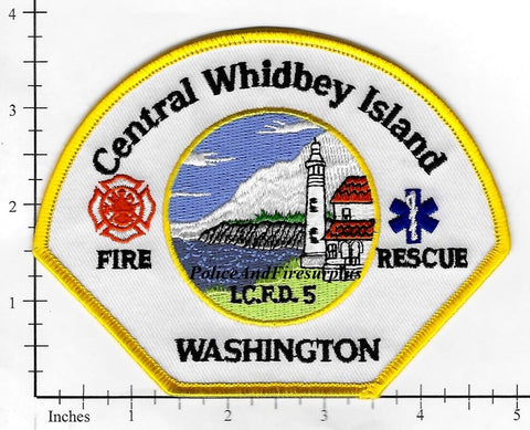 Washington - Central Whidbey Island Fire & Rescue, Island County Fire District 5 Patch