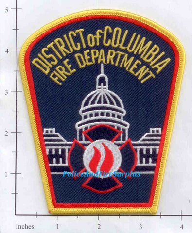 Washington DC -  Fire And EMS Fire Dept Patch v2