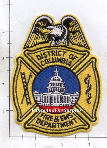 Washington DC -  District Of Columbia Fire Dept Patch v6