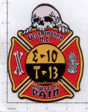 Washington DC - Engine 10 Truck 13 Fire Dept Patch v2