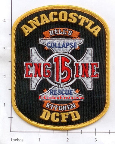 Washington DC - Engine 15 Fire Dept Patch