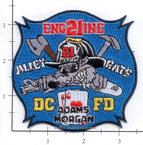 Washington DC - Engine 21 Fire Dept Patch