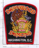 Washington DC - Engine 27 Fire Dept Patch