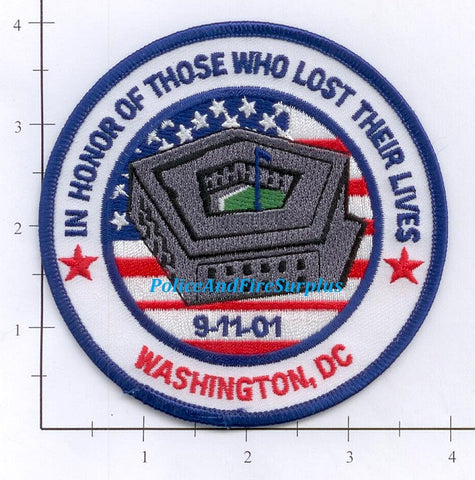 Washington DC - In Honor Of Those Who Lost Their Lives Patch