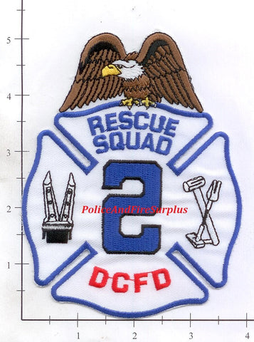 Washington DC - Rescue Squad 2 Fire Dept Patch