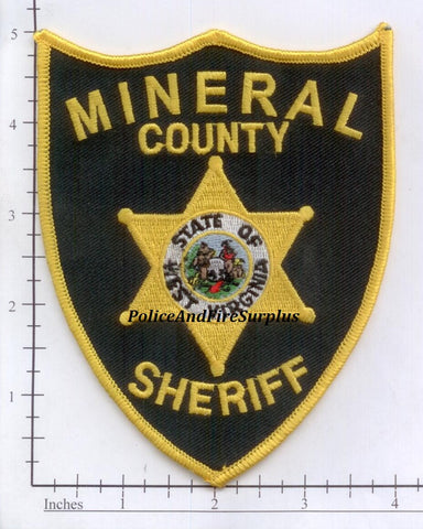 West Virginia - Mineral County Sheriff Patch