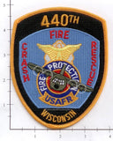 Wisconsin - 440th USAFR Fire Protection CFR Patch