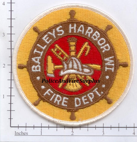 Wisconsin - Baileys Harbor Fire Dept Patch