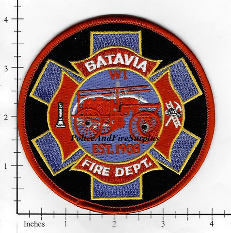 Wisconsin - Batavia Fire Dept Patch