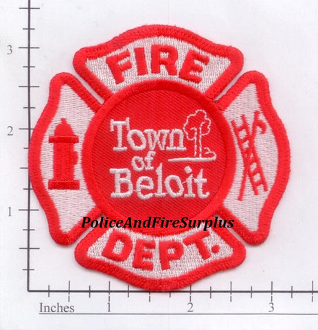 Wisconsin - Beloit Fire Dept Patch