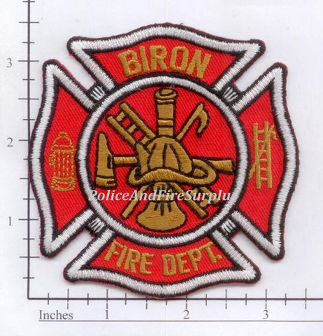 Wisconsin - Biron Fire Dept Patch