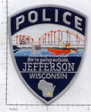Wisconsin - Jefferson Police Dept Patch