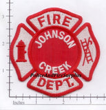 Wisconsin - Johnson Creek Fire Dept Patch